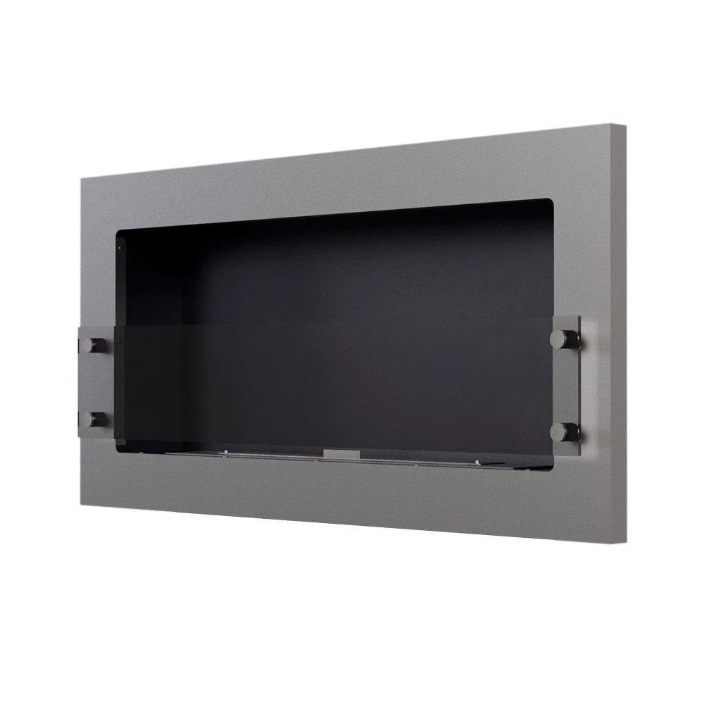 Texas - Wall Mounted Bioethanol Fireplace - Steel
