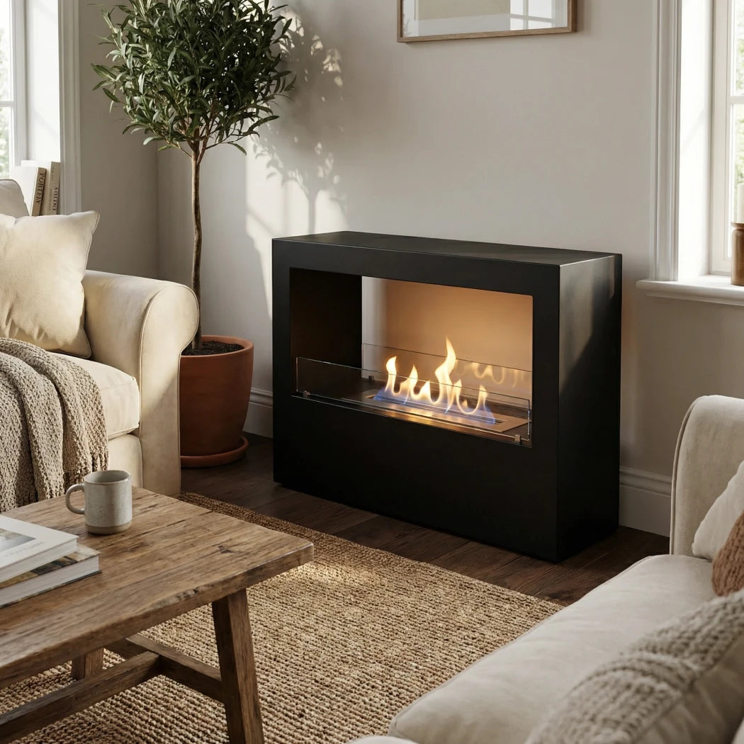 Lansing L Bioethanol Fireplace - Black