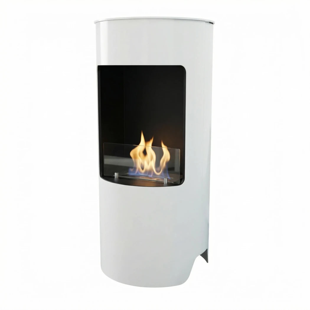 Montgomery Bioethanol Stove - Open White