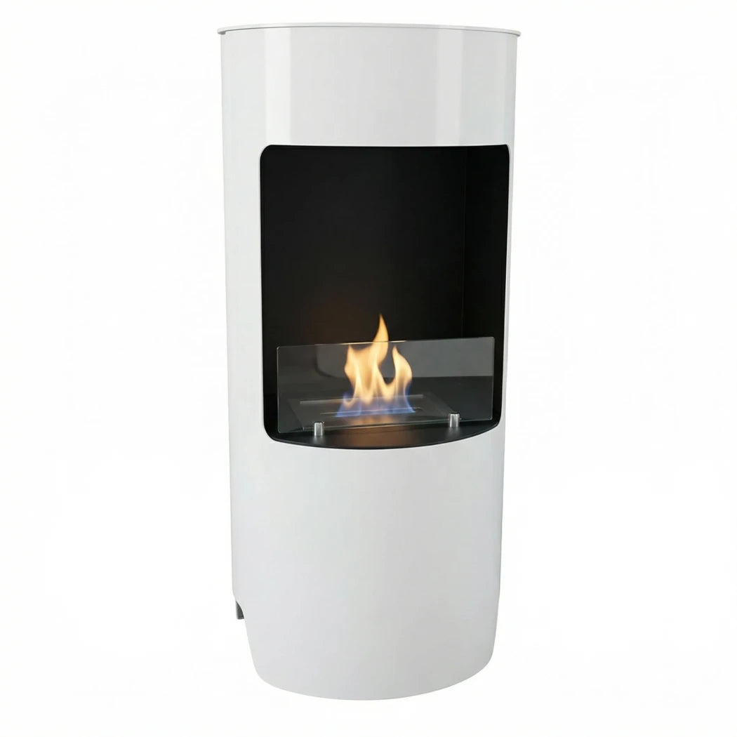 Montgomery Bioethanol Stove - Open White