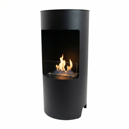 Montgomery Bioethanol Stove - Open Black