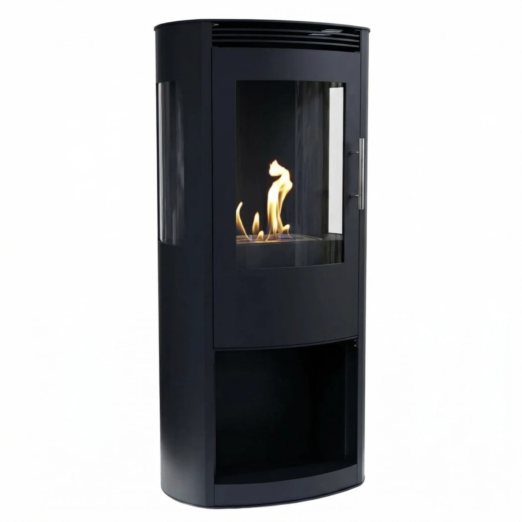 Lincoln Black bioethanol freestanding stove