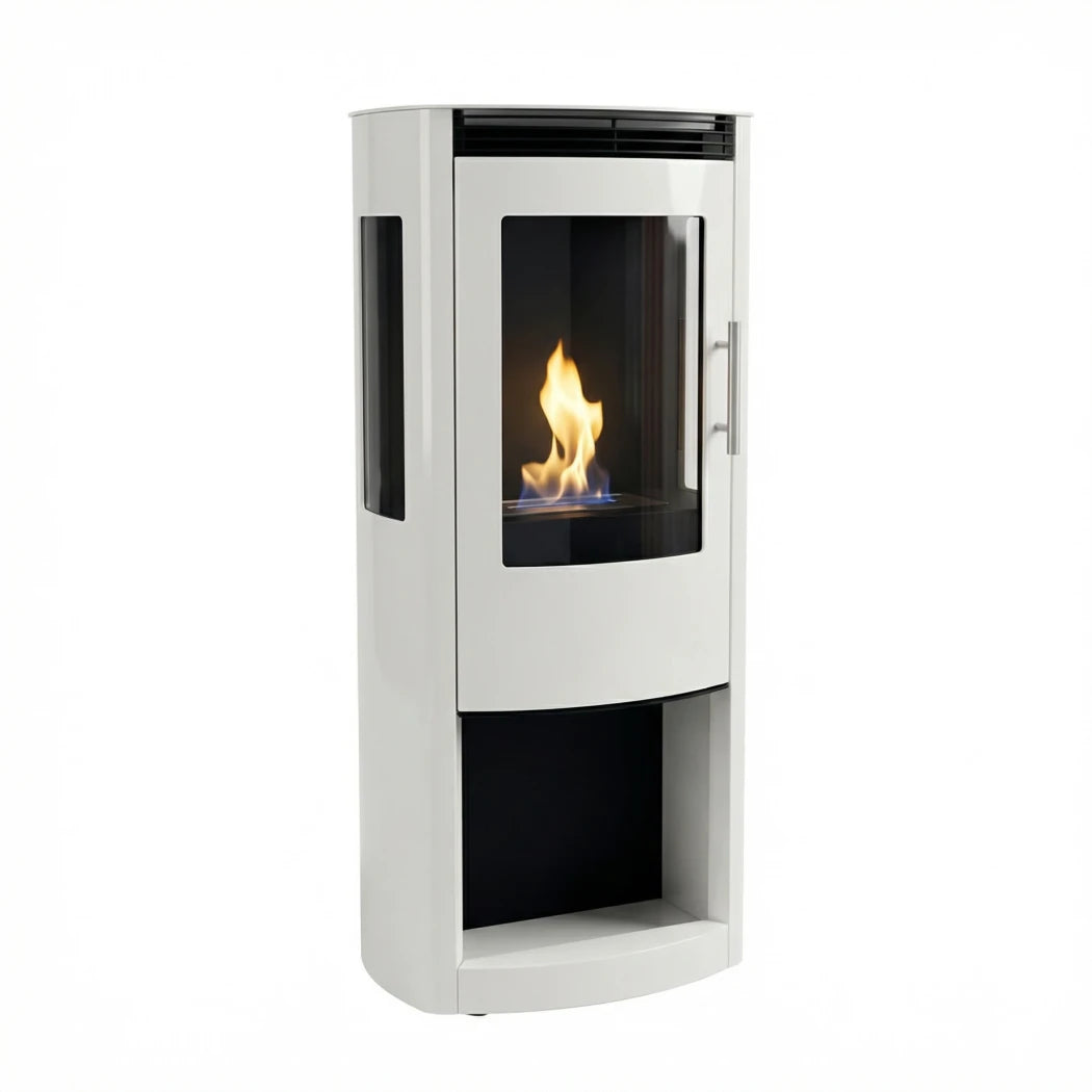 Lincoln Bioethanol Stove - White
