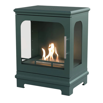 Honolulu Bioethanol Stove - Black Green