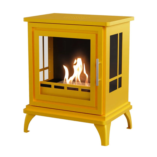 Nashville Bioethanol Stove - Yellow