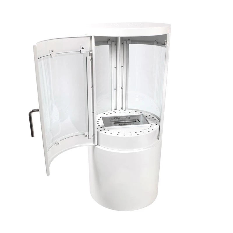 Columbus Bioethanol Stove - White with 360-View