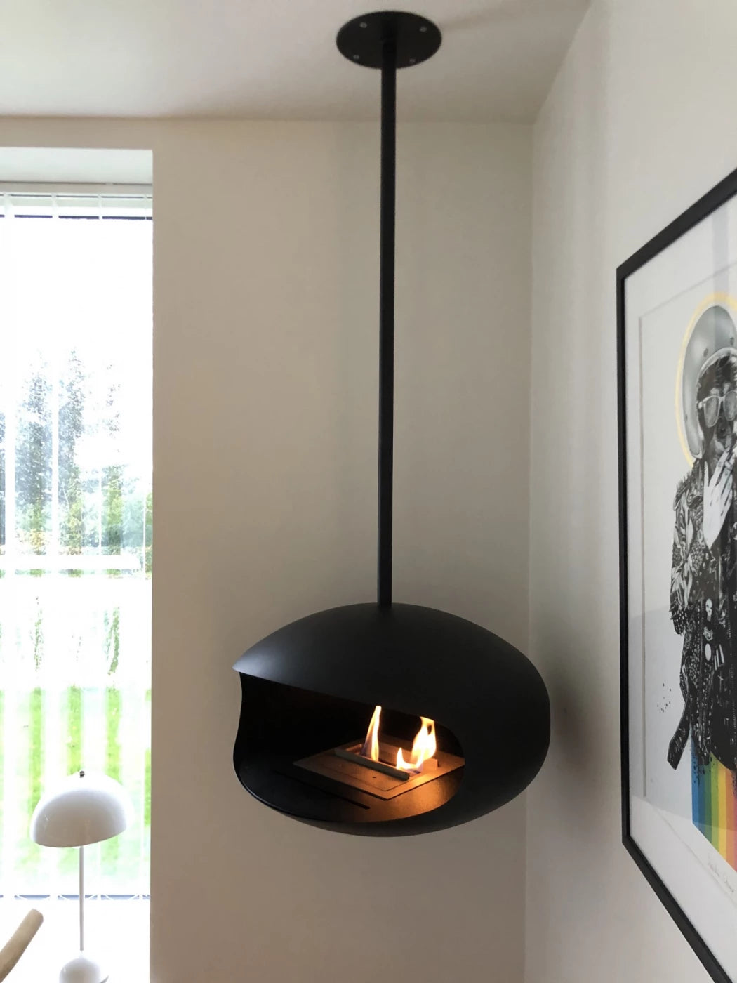 Cocoon Aeris Matte Black - Black Fixed Mounting Pole