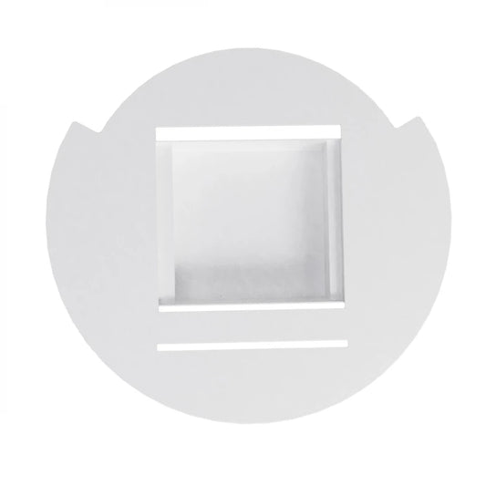 Cocoon Burner Mounting Plate - White