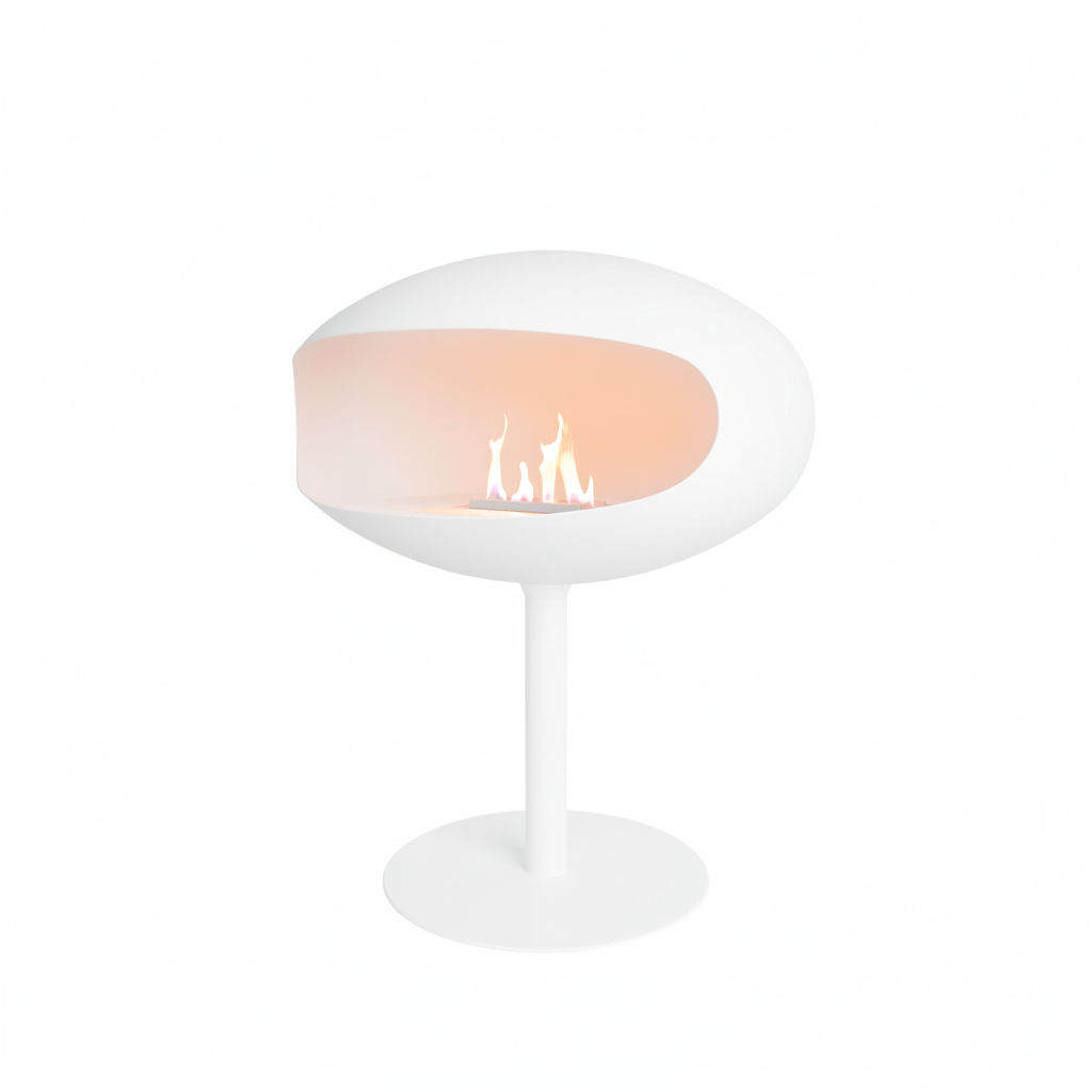 Cocoon Pedestal - White