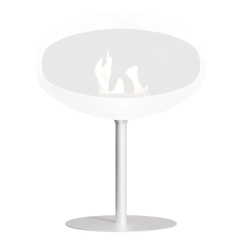 Cocoon Pedestal Base - White
