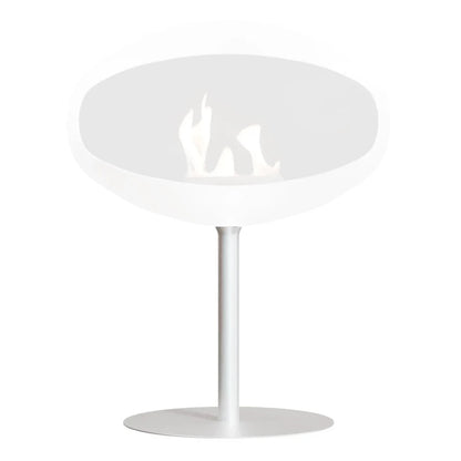 Cocoon Pedestal Base - White