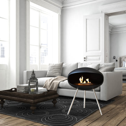 Cocoon Terra - Black with Steel Legs