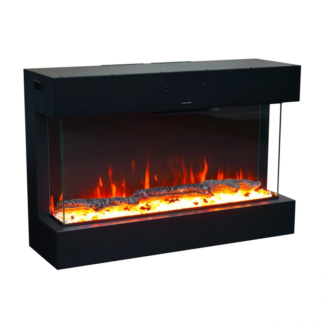 Feroza Wall-Mounted Electric Fireplace - 101 cm