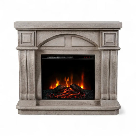 Logi Fireplace Suite – Electric Insert