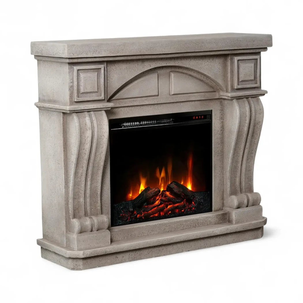 Logi Fireplace Suite – Electric Insert