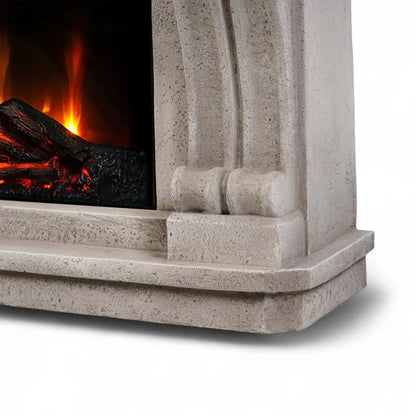 Logi Fireplace Suite – Electric Insert