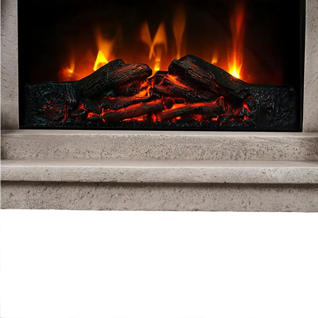 Logi Fireplace Suite – Electric Insert
