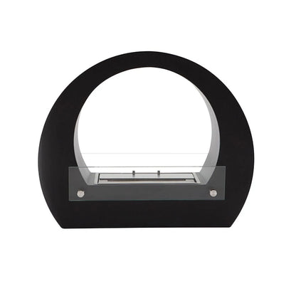 Dallas Bioethanol Fireplace - Black Round