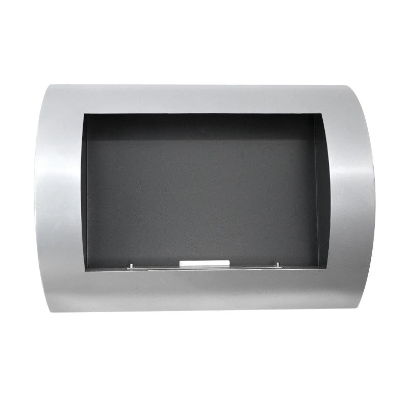 Ocean -  Wall Mounted Bioethanol Fireplace - Steel