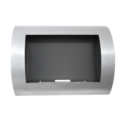 Ocean -  Wall Mounted Bioethanol Fireplace - Steel