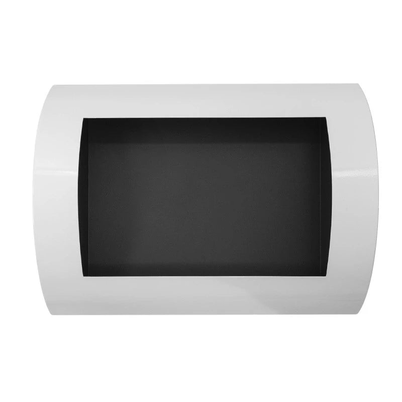 Ocean - Wall Mounted Bioethanol Fireplace - White