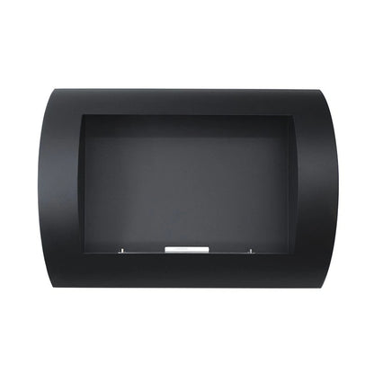 Ocean - Wall Mounted Bioethanol Fireplace - Black