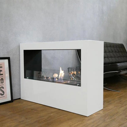 Lansing L Bioethanol Fireplace - White