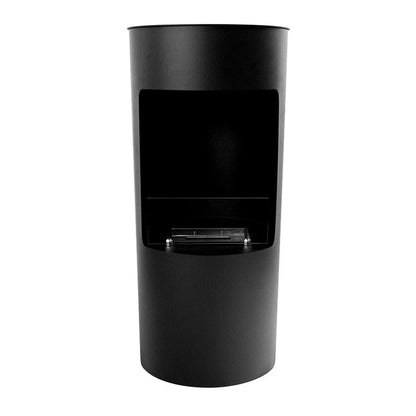 Montgomery Bioethanol Stove - Open Black