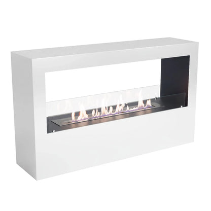 Lansing XL Bioethanol Fireplace - White