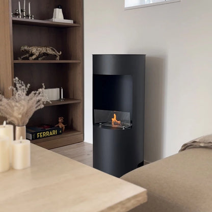 Montgomery Bioethanol Stove - Open Black