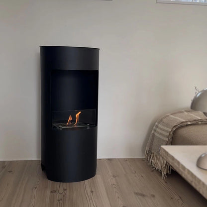 Montgomery Bioethanol Stove - Open Black