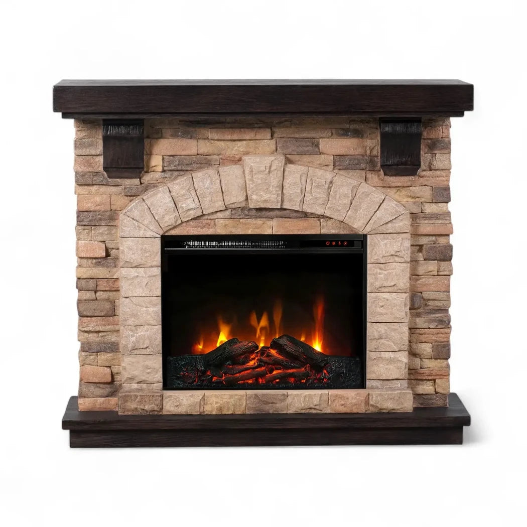 Eira Fireplace Suite – Electric Insert