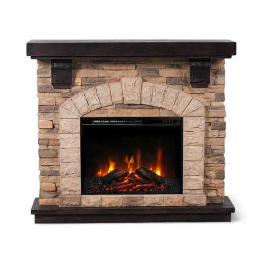 Eira Fireplace Suite – Electric Insert