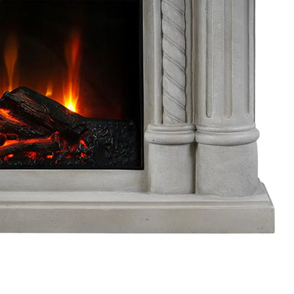 Embla Fireplace Suite – Electric Insert