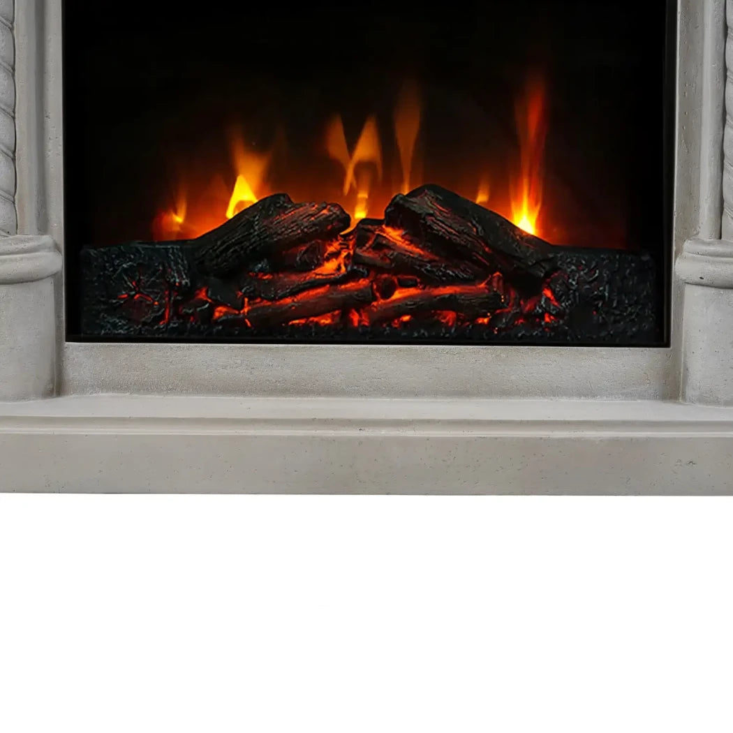 Embla Fireplace Suite – Electric Insert