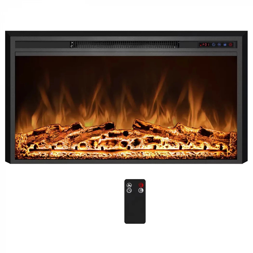 Pyrope Electric Fireplace Insert - 90 cm