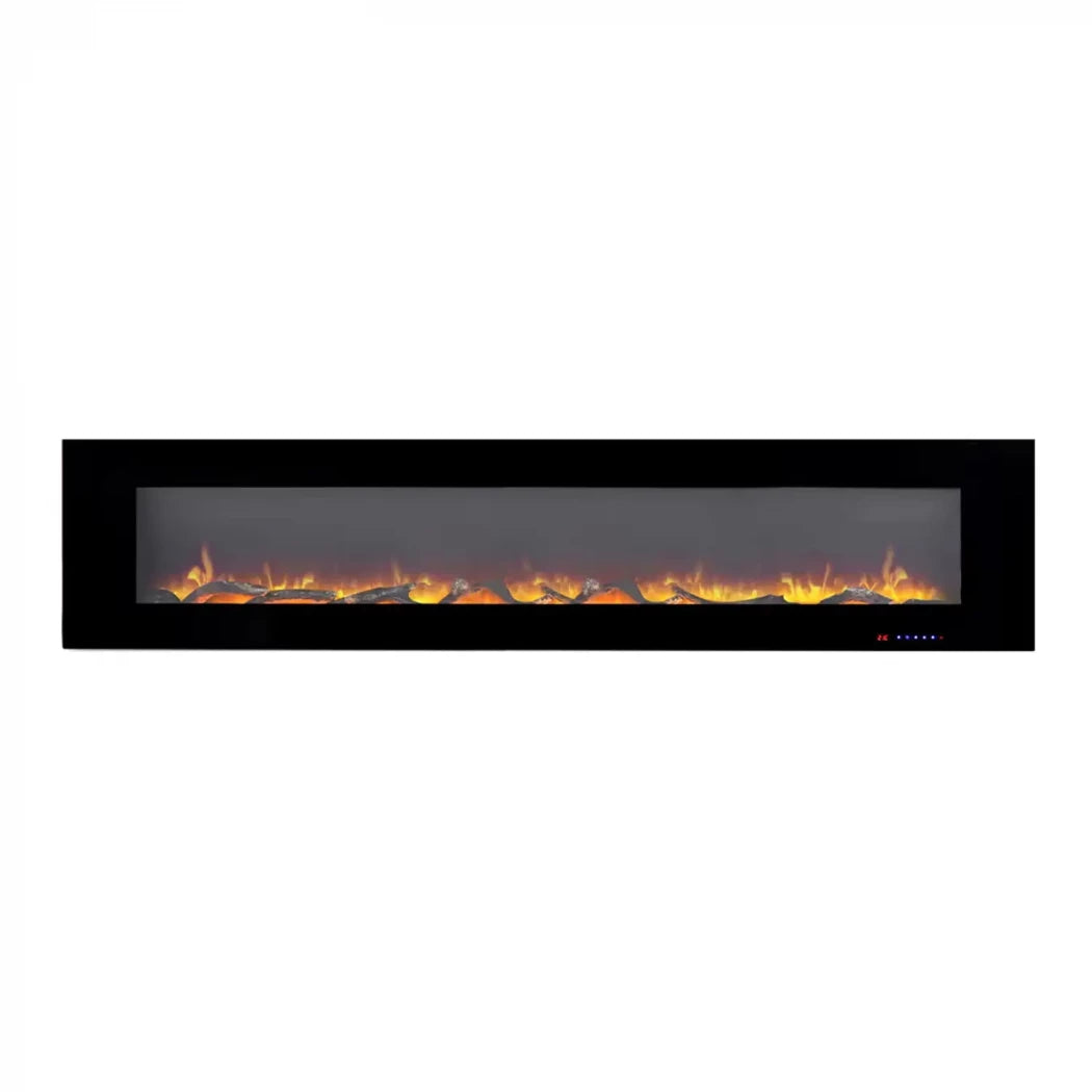 Azurite Wall-Mounted Electric Fireplace - 213 cm