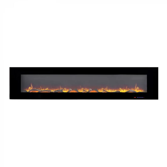 Azurite Wall-Mounted Electric Fireplace - 213 cm