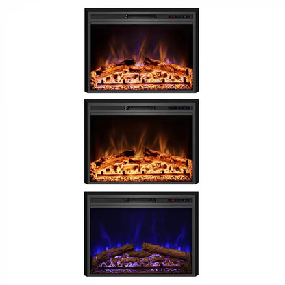 Pyrope Electric Fireplace Insert - 77 cm