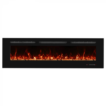 Titanite Built-in Electric Fireplace - 152 cm