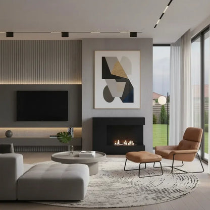 Seattle Bioethanol Fireplace – Black