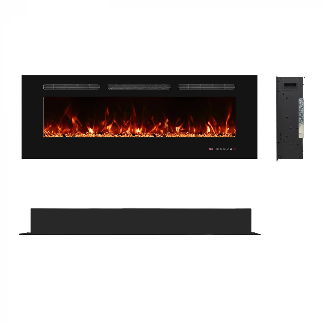 Titanite Built-In Electric Fireplace - 127cm