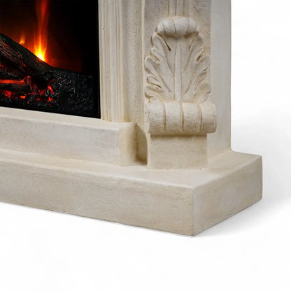 Ymir Fireplace Suite – Electric Insert