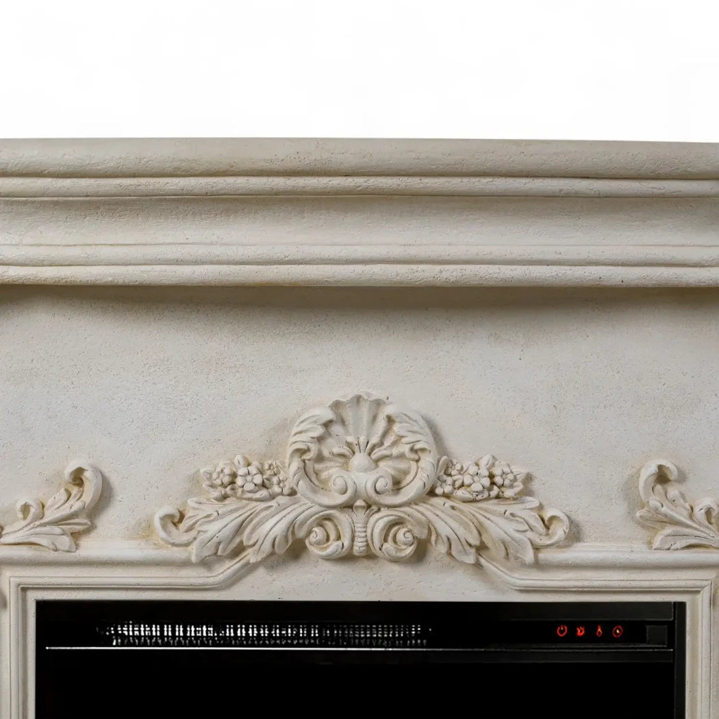 Ymir Fireplace Suite – Electric Insert