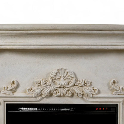 Ymir Fireplace Suite – Electric Insert