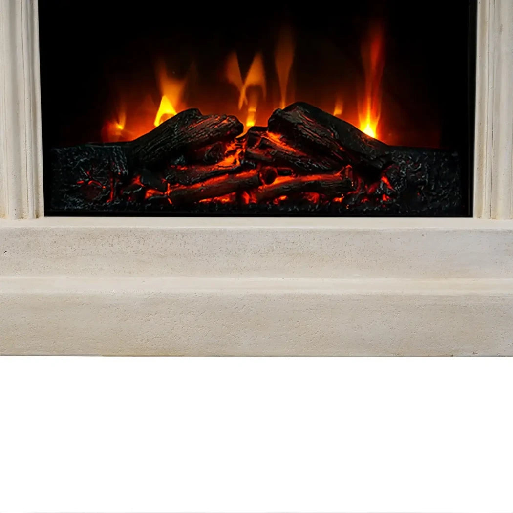 Ymir Fireplace Suite – Electric Insert