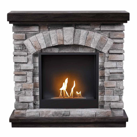 Ask Freestanding Bioethanol Fireplace - BIO-20-407