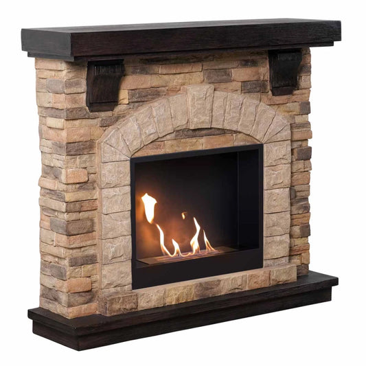 Eira Freestanding Bioethanol Fireplace - BIO-20-408