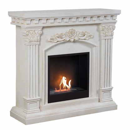 Freyr Fireplace Suite – Bioethanol Insert