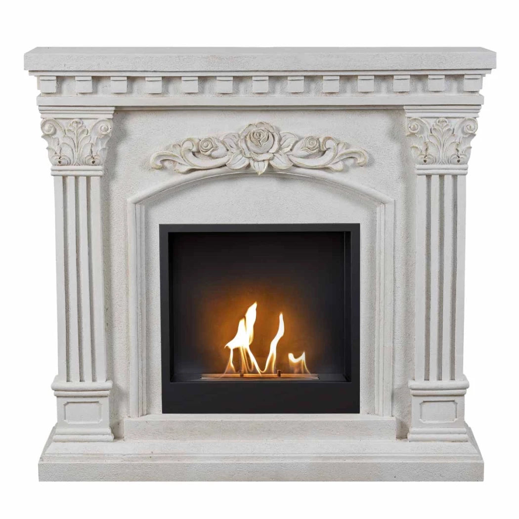 Freyr Fireplace Suite – Bioethanol Insert